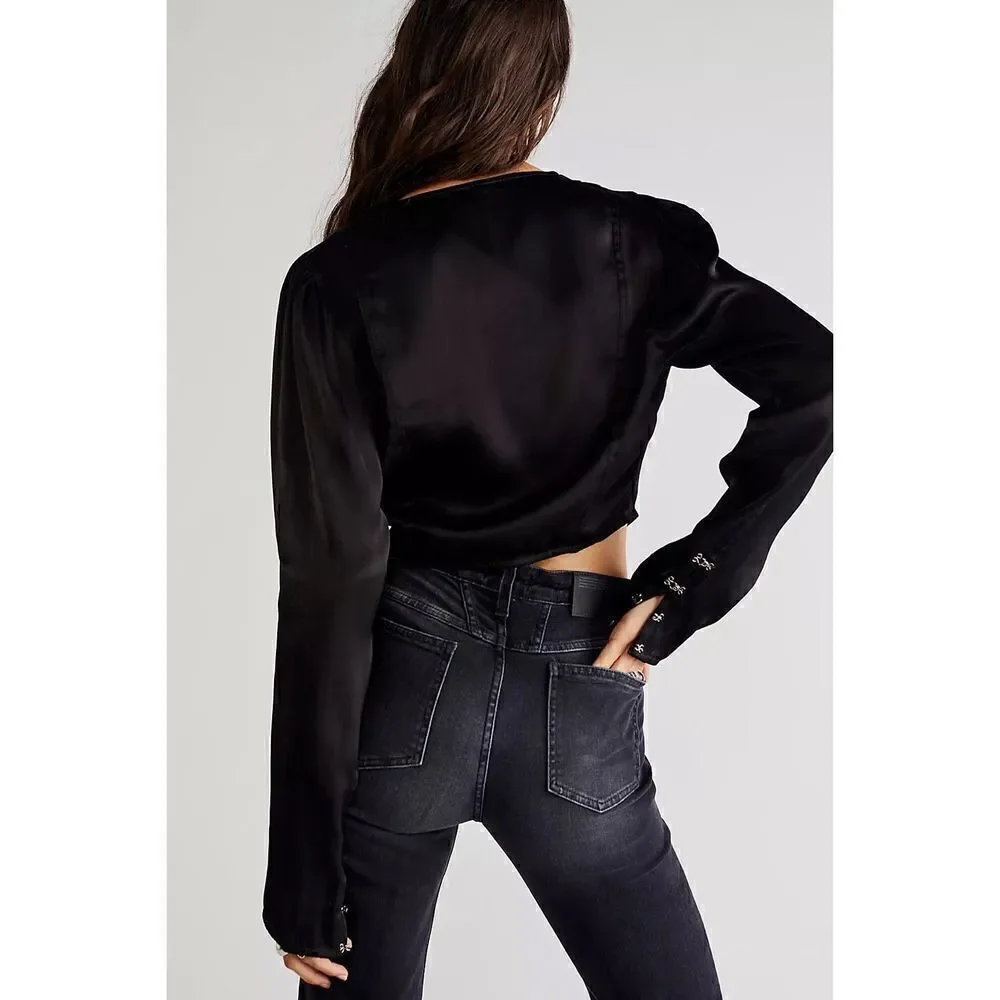 Free people Olivia blouse size M
